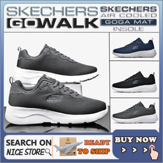 [penghantaran Ekspres] Skechers_Go-Walk รองเท้าผ้าใบลําลอง กันลื่น ระบายอากาศ ใส่สบาย สําหรับผู้ชาย เหมาะกับการเล่นกีฬา