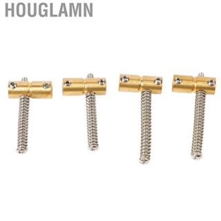 Houglamn Guitar Bridge Saddle  4 String Firm Fixing Pretty Design Saddles Brass for Performance