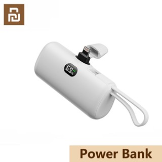 Xiaomi Youpin mini พาวเวอร์แบงค์ Powerbank 5000mah ชาร์จเร็ว แบบพกพา for iphone/Type-C