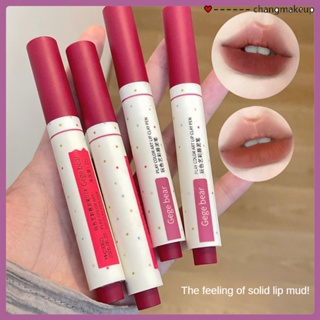 Fog Velvet Matte Red Lip Mud Pen White Holding Makeup Not Easy To Stick Cup Lip Gloss COD