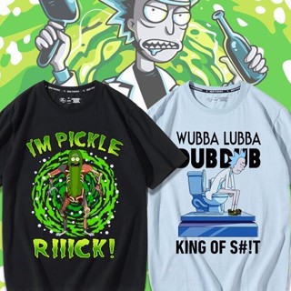 Fashion [มีสินค้า]ริก แอนด์ มอร์ตี้ คอลเลคชั่น  Rick and MORTY Tee