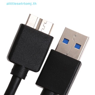 Alittlese สายเคเบิลอะแดปเตอร์ฮาร์ดดิสก์ USB 3.0 A M เป็น Micro B SATA สําหรับฮาร์ดดิสก์ภายนอก HDD