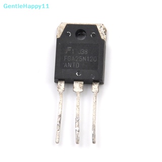 Gentlehappy ทรานซิสเตอร์พาวเวอร์ IGBT 1200V FGA25N120 ANTD 25N120 1 ชิ้น