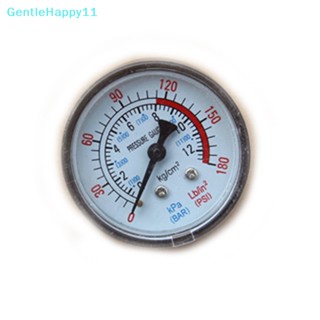 Gentlehappy เครื่องวัดความดันอากาศไฮดรอลิค 0-180PSI 0-12Bar