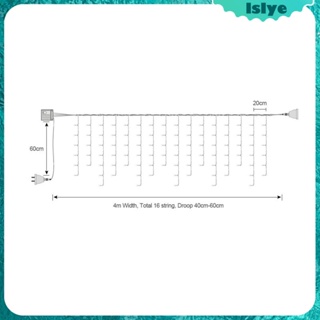 [Lslye] สายไฟหิ่งห้อย LED สําหรับตกแต่งสวน เทศกาลคริสต์มาส