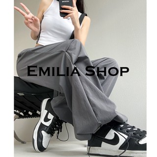 EMILIA SHOP  กางเกงขายาว กางเกงขายาวผู้หญิง สไตล์เกาหลี  High quality สบาย Chic พิเศษ A93L4J7 36Z230909