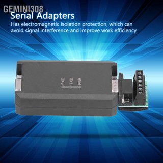 Gemini308 ตัวแปลงแยก RS232 เป็น RS485/422 โมดูลอะแดปเตอร์พอร์ตอนุกรม US Plug AC100‑220V