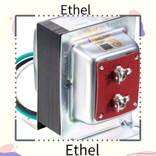 Ethel1 ออดประตูวิดีโอ พลังงานพิเศษ ทองแดง ‎หม้อแปลงเหล็ก แบบพกพา สีเงิน 16V 30VA สําหรับช่างไฟฟ้า