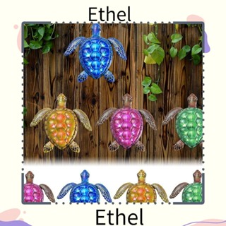 Ethel1 รูปปั้นเต่าเหล็ก สําหรับแขวนตกแต่งผนัง