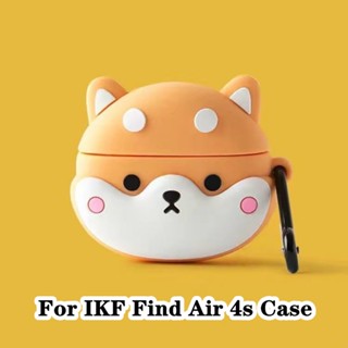 【ส่วนลด】เคสหูฟัง แบบนิ่ม ลายการ์ตูน สําหรับ IKF Find Air 4s Find Air 4s