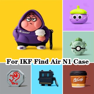 【Case Home】เคสหูฟัง แบบนิ่ม ลายการ์ตูนน่ารัก สําหรับ IKF Find Air N1 Find Air N1