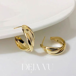 Deja Vu ต่างหู เงินแท้ต่างหู 1 บาท ส่ง ฟรี 2023  HOTSALE เมืองปาร์ตี้ในที่ทํางาน 080312