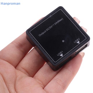 Hanproman&gt; แผงควบคุมแรงดันไฟฟ้า พลังงานแสงอาทิตย์ 5V 3A ชาร์จ USB คู่