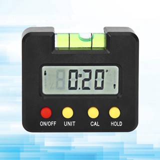 Maxpower Digital Inclinometer Spirits Level Angle Meter อิเล็กทรอนิกส์ Magnetic Black Housing + Water Bubble