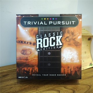 ของเล่นเกมกระดาน ภาษาอังกฤษ Trivial Pursuit Classic Rock Knowledge