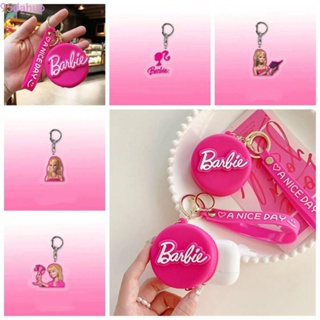 Dahuo พวงกุญแจอะคริลิค ลายตัวอักษร Barbie Y2K สีชมพู สไตล์เรโทร สําหรับห้อยกระเป๋าเป้สะพายหลัง รถยนต์ ตุ๊กตาบาร์บี้