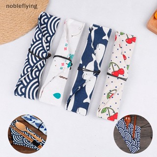 Nf กระเป๋าใส่ช้อนส้อม แบบพกพา nobleflying