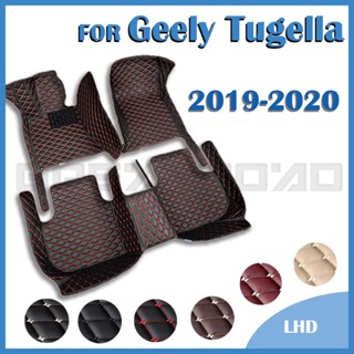 Rhd พรมปูพื้นรถยนต์ อุปกรณ์เสริม สําหรับ Geely Tugella 4WD 2019 2020