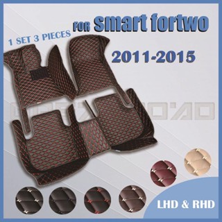 แผ่นรองพื้นรถยนต์ RHD สําหรับ Benz smart fortwo 2011 2012 2013 2014 2015