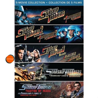 หนังแผ่น DVD Starship Troopers สงครามหมื่นขาล่าล้างจักรวาล ภาค 1-5 DVD Master เสียงไทย (เสียง ไทย/อังกฤษ | ซับ ไทย/อังกฤ