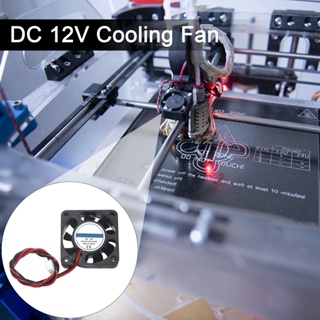 Bumeixu.cl พัดลมระบายความร้อนเครื่องพิมพ์ 40x40x10 มม. เสียงเงียบ ประสิทธิภาพสูง 40x40x10 มม. เสียงเบา สําหรับเครื่องพิมพ์ 3d Pc กระจายความร้อน 2 Pin