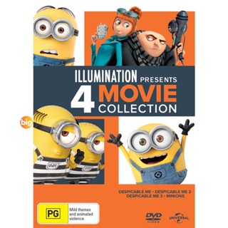 แผ่น Bluray หนังใหม่ Despicable Me มิสเตอร์แสบ ร้ายเกินพิกัด ภาค 1-3 Bluray Master เสียงไทย (เสียง ไทย/อังกฤษ | ซับ ไทย/