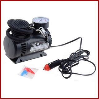 เครื่องปั๊มลมยางรถยนต์ 12v 300psi สําหรับรถจักรยานยนต์ จักรยานไฟฟ้า