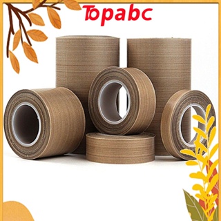 Top เทปเทฟลอน 10 ม. สารหน่วงไฟที่ใช้งานได้จริงเทป PTFE ที่ทนต่ออุณหภูมิสูง