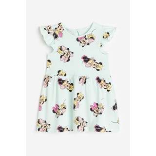 H&amp;M  Girl Printed flounced dress 0931372_1