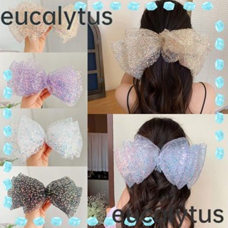 Eucalytus1 โบว์ติดผม กิ๊บติดผม ขนาดใหญ่ เครื่องประดับ สําหรับผู้หญิง