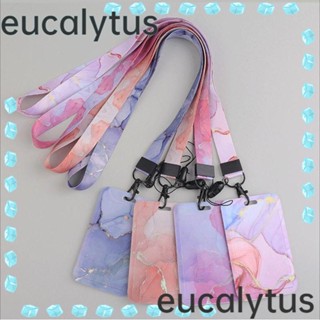 Eucalytus1 ที่ใส่บัตรธนาคาร บัตรประจําตัวประชาชน น่ารัก สําหรับผู้หญิง ผู้ชาย