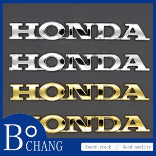 Bochang สติกเกอร์ตราสัญลักษณ์ Honda 3D ซ้าย ขวา 1.8x15 ซม. หรือ 0.9x10 ซม. สําหรับตกแต่ง 2 ชิ้น