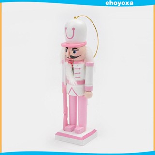 [Ehoyoxa] ฟิกเกอร์ทหาร Nutcracker สําหรับบ้าน ออฟฟิศ ปาร์ตี้ 6 ชิ้น