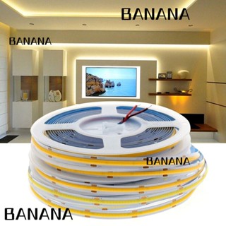 Banana1 แถบไฟ Led 3000K 6000K 320 ดวง 12V ความหนาแน่นสูง มีกาวในตัว ยืดหยุ่น สําหรับตกแต่งบ้าน