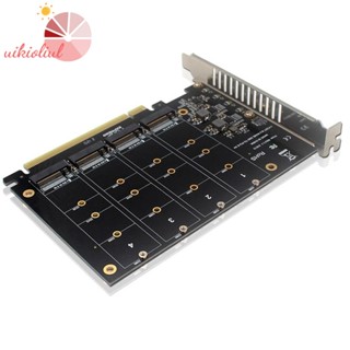 การ์ดอาร์เรย์แยกสัญญาณ PCIE PH44 NVME 4 ดิสก์