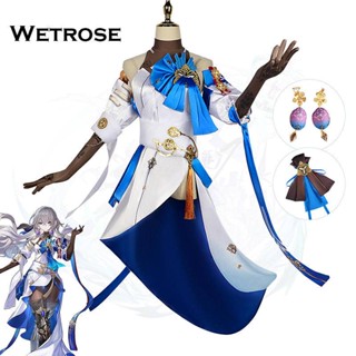 [Wetrose] Honkai Star Rail Bronya ชุดคอสเพลย์ เกมเพลย์สูท ฮาโลวีน สําหรับผู้หญิง