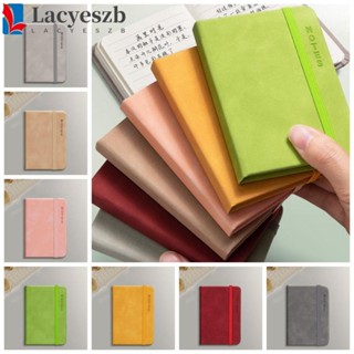 Lacyeszb สมุดโน้ตไดอารี่ แพลนเนอร์ ขนาดเล็ก A7 แบบหนา สําหรับจัดระเบียบออฟฟิศ