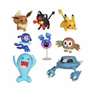 8 Pcs Set Pokemon Pocket Monsters Mega Battle Figure Multi Pack Figures Set