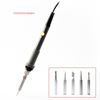 [Initiationdawn] หัวแร้งไฟฟ้า ปลั๊ก EU 220V 60W ปรับอุณหภูมิได้