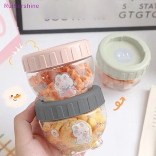 Ruisurshine ใหม่ ขวดพลาสติกเปล่า เกรดอาหาร สําหรับใส่เมล็ดแตงโม ถั่ว 1 ชิ้น