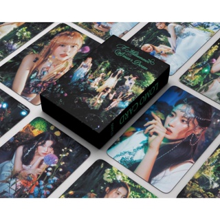 Photocard 55P เอ็นมิกซ์ NMIXX : A Midsummer Nmixxs Dream lomo card การ์ด 2 ด้าน โค้งมน ไร้ขอบ 8.7×5.7ซม โฟโต้การ์ด