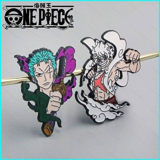 เครื่องประดับ เข็มกลัด รูปการ์ตูนอนิเมะ One Piece Nika Luffy Zoro Sun God Gear Fifth