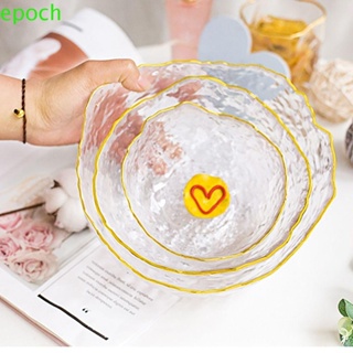 Epoch ชามแก้ว สําหรับใส่ขนม ขนมขบเคี้ยว ชา ข้าว ใช้ในครัวเรือน