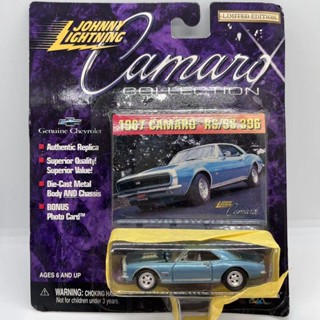 โมเดลรถยนต์ Johnny Lightning Chevrolet Camaro Camaro 1967 RS/SS ขนาด 1:64 ของเล่นสําหรับเด็ก