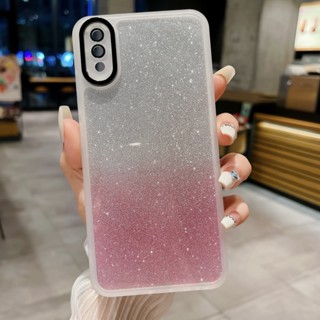 เคสโทรศัพท์มือถือแบบนิ่ม ใส กันกระแทก กันรอยกล้อง ลายกลิตเตอร์ สําหรับ VIVO Y91 Y95 Y91C Y93 V27E S16E Y36 Y78 Y16 4G Y02S Y22 Y22S Y35 4G