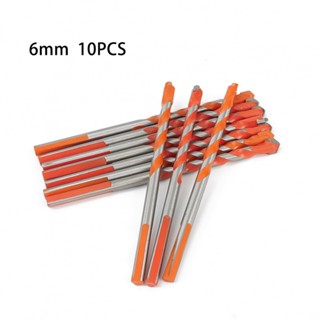 ⚡NEW 8⚡Drill bit Glass Accessories Accessory 10pcs 6mm Triangle Multifunctional