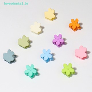 Loveoionia1 กิ๊บติดผมหน้าม้า ลายดอกไม้ สําหรับเด็ก 6 ชิ้น ต่อชุด