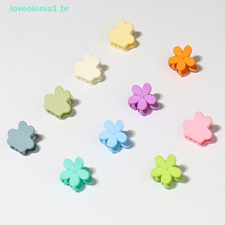 Loveoionia1 กิ๊บติดผมหน้าม้า ลายดอกไม้ สําหรับเด็ก 6 ชิ้น ต่อชุด