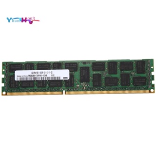 แรมหน่วยความจํา 4GB DDR3 2Rx4 PC3-10600R 1333MHz 1.5V REG ECC 240-Pin สําหรับ Samsung M393B5170FH0-CH9