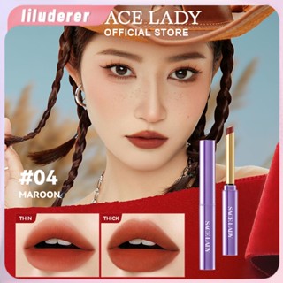 Sace Lady ลิปสติกเนื้อกำมะหยี่เนื้อแมทบางเบา ลิปสติกเนื้อบางเบา HO